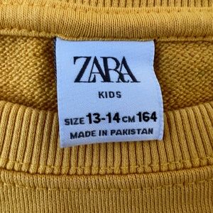 ZARA kids sweat shirts size13-14